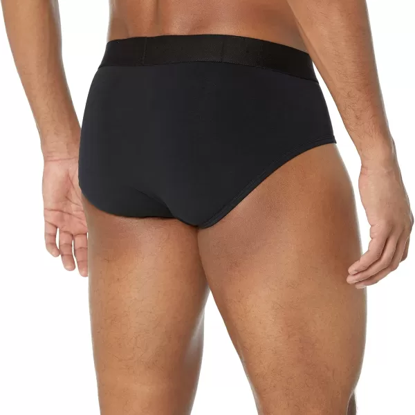 Amazon Essentials Mens Cotton Jersey Brief Available in Big amp Tall Pack of 7Black