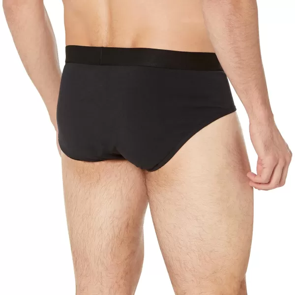 Amazon Essentials Mens Cotton Jersey Brief Available in Big amp Tall Pack of 7BlackNavyGrey Heather