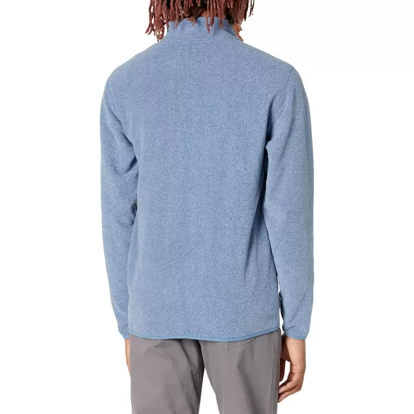 Amazon Essentials Mens FullZip Polar Fleece Jacket Available in Big amp TallPolyester Blue Heather