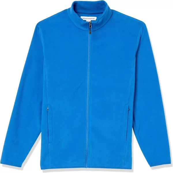 Amazon Essentials Mens FullZip Polar Fleece Jacket Available in Big amp TallPolyester Cobalt Blue