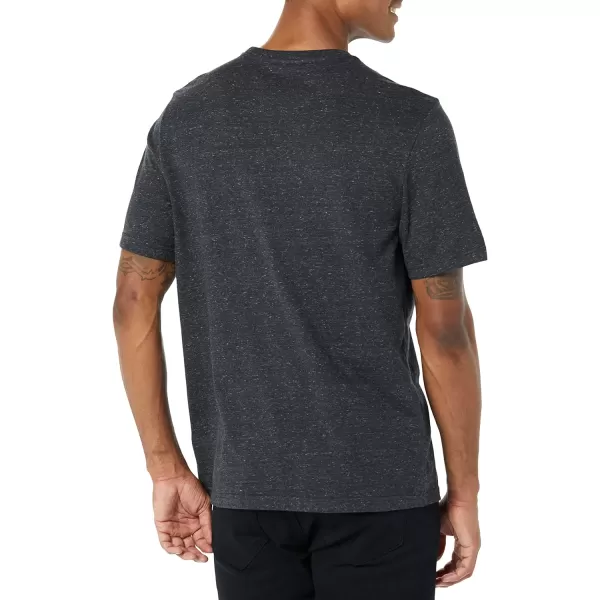 Amazon Essentials Mens RegularFit ShortSleeve Crewneck TShirt Pack of 2NavyCharcoal Heather