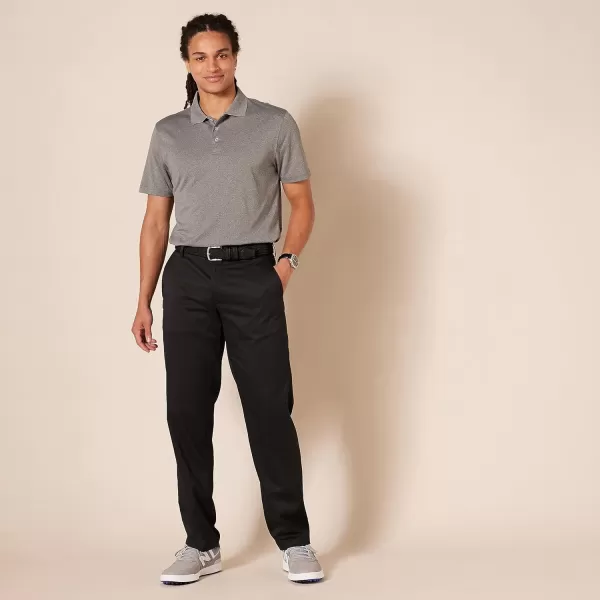 Amazon Essentials Mens SlimFit QuickDry Golf Polo ShirtMedium Grey Heather