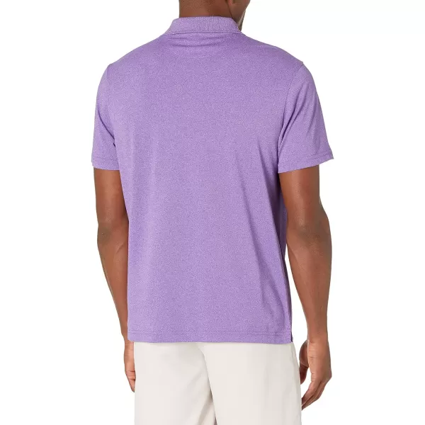 Amazon Essentials Mens SlimFit QuickDry Golf Polo ShirtPurple Heather