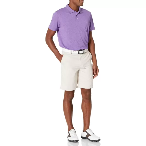 Amazon Essentials Mens SlimFit QuickDry Golf Polo ShirtPurple Heather