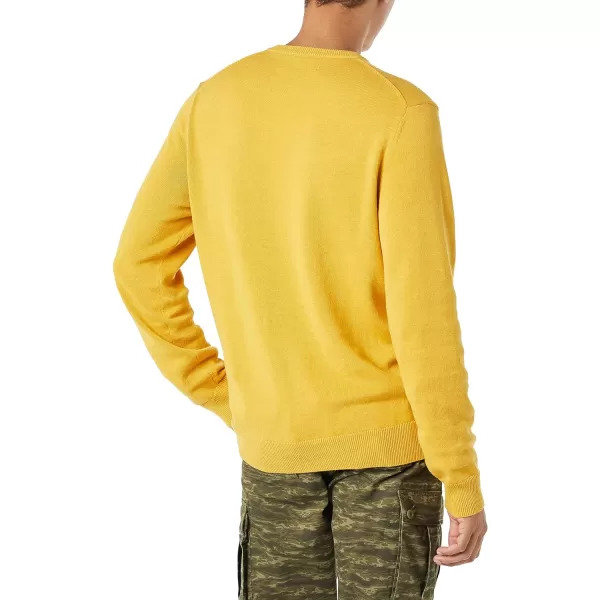 Amazon Essentials Mens VNeck Sweater Available in Big amp TallGold