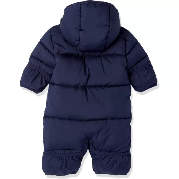 Amazon Essentials Unisex Babies Puffer Bunting SuitDark Navy