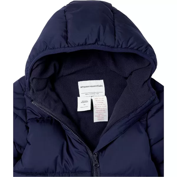 Amazon Essentials Unisex Babies Puffer Bunting SuitDark Navy