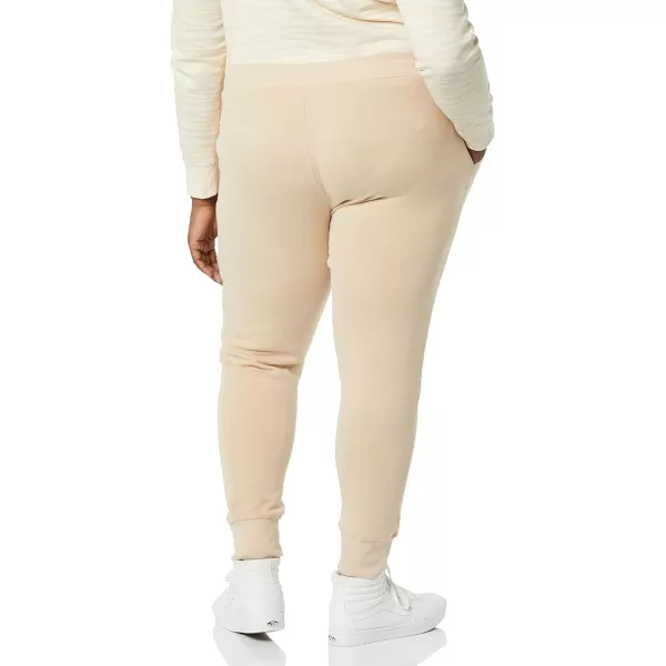 Amazon Essentials Womens Fleece Jogger Sweatpant Available in Plus SizeBeige