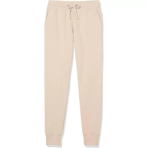 Amazon Essentials Womens Fleece Jogger Sweatpant Available in Plus SizeBeige