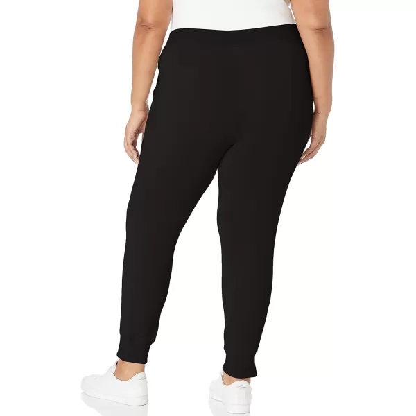 Amazon Essentials Womens Fleece Jogger Sweatpant Available in Plus SizeBlack