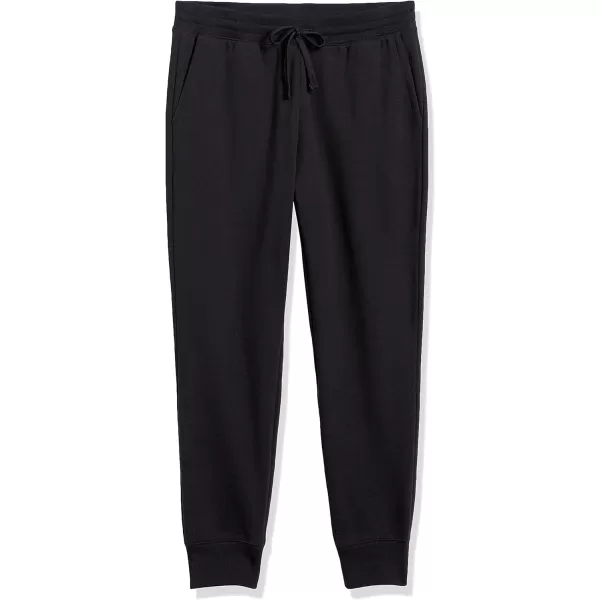 Amazon Essentials Womens Fleece Jogger Sweatpant Available in Plus SizeBlack