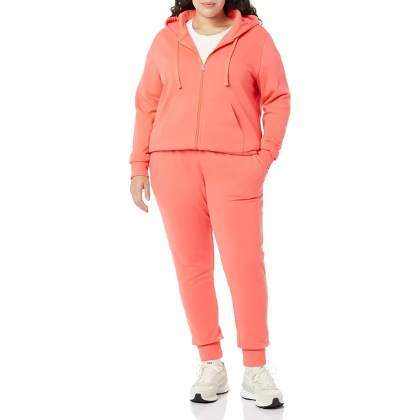 Amazon Essentials Womens Fleece Jogger Sweatpant Available in Plus SizeBright Pink