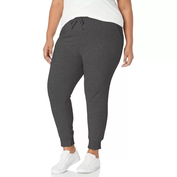 Amazon Essentials Womens Fleece Jogger Sweatpant Available in Plus SizeCharcoal Heather