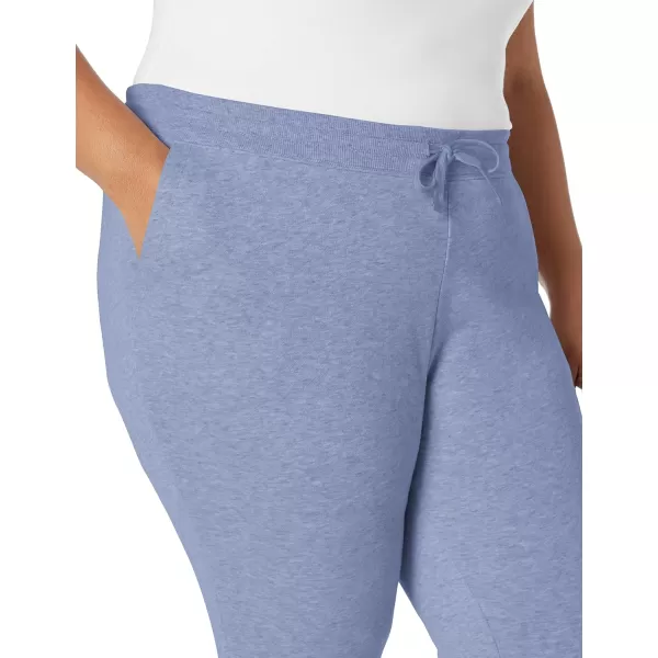 Amazon Essentials Womens Fleece Jogger Sweatpant Available in Plus SizeIndigo Blue Heather