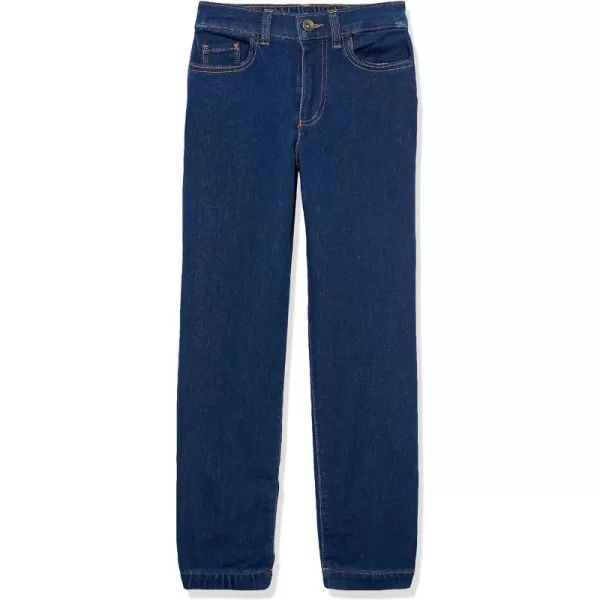 Amazon Essentials Boys and Toddlers PullOn Jean Jogger PantDark Indigo