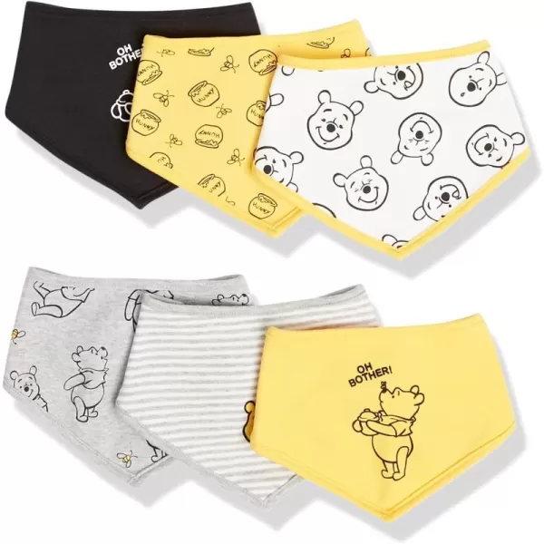 Amazon Essentials Disney  Star Wars Unisex Babies Bibs MultipacksWinnie the Pooh Oh Bother