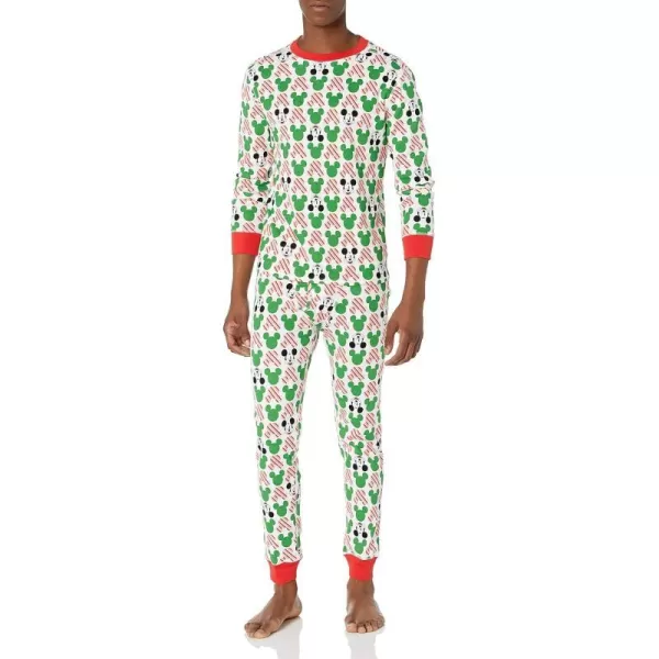 Amazon Essentials Disney Holiday Family Pajama SetsAdult Mickey Holiday  Mens Snugfit