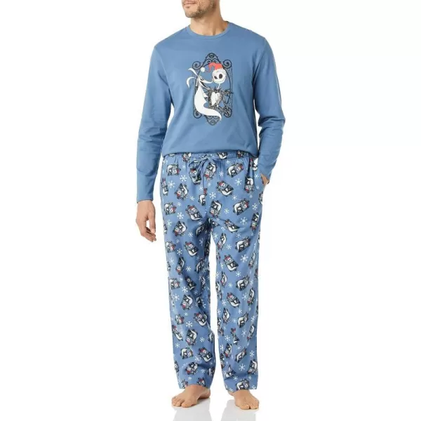 Amazon Essentials Disney Holiday Family Pajama SetsAdult Nightmare Santa Jack  Mens