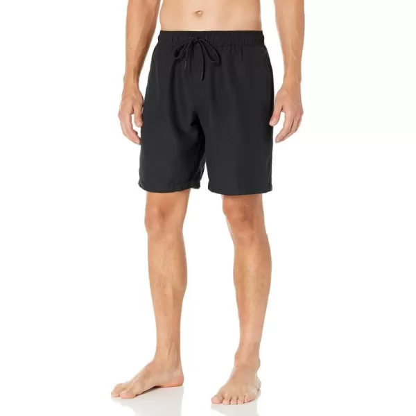 Amazon Essentials Mens 9 QuickDry Swim TrunkBlack