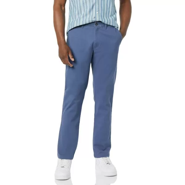 Amazon Essentials Mens AthleticFit Casual Stretch Chino Pant Available in Big amp TallIndigo