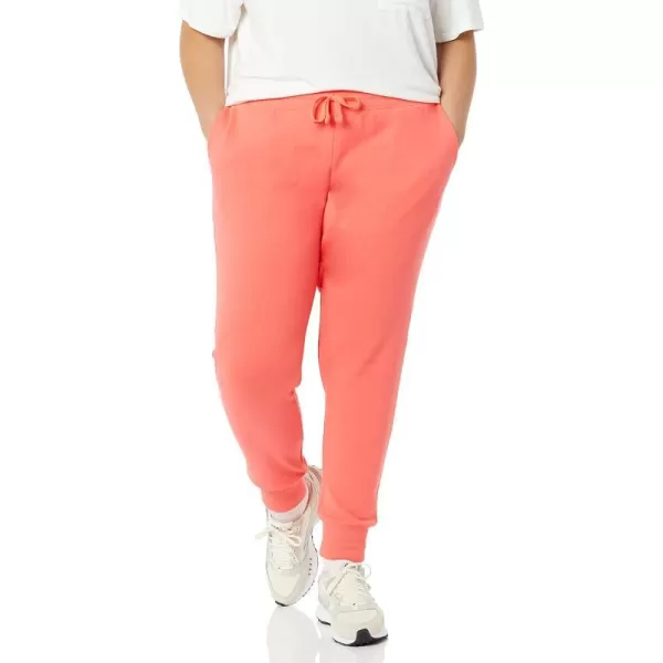 Amazon Essentials Womens Fleece Jogger Sweatpant Available in Plus SizeBright Pink