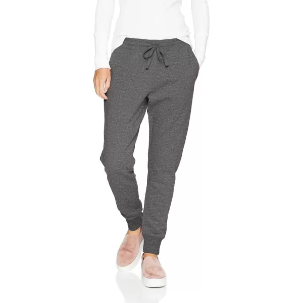 Amazon Essentials Womens Fleece Jogger Sweatpant Available in Plus SizeCharcoal Heather