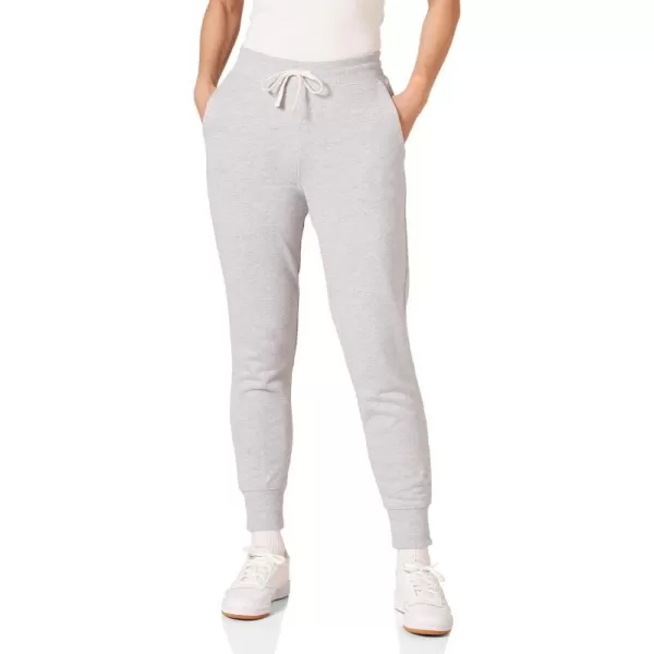 Amazon Essentials Womens Fleece Jogger Sweatpant Available in Plus SizeLight Grey Heather