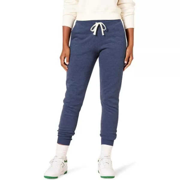 Amazon Essentials Womens Fleece Jogger Sweatpant Available in Plus SizeNavy Heather