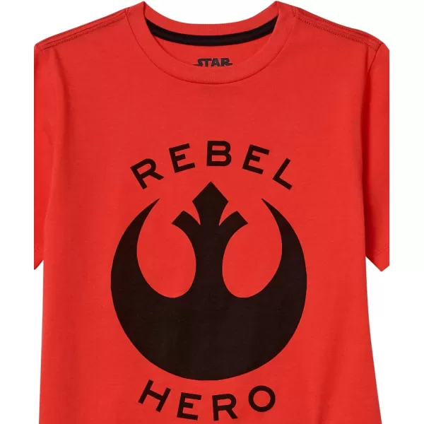 Amazon Essentials Disney  Marvel  Star Wars Boys and Toddlers ShortSleeve TShirts Pack of 2Star Wars Rebel