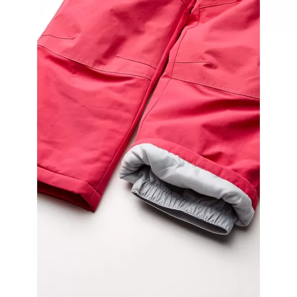 Amazon Essentials Girls and Toddlers WaterResistant Snow PantsRaspberry Red