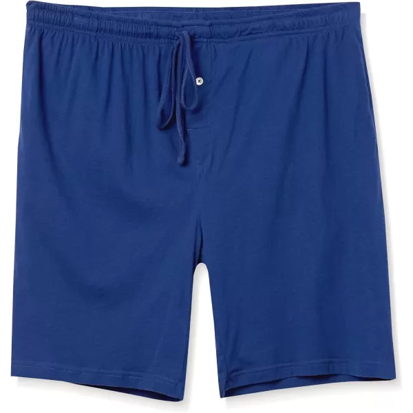 Amazon Essentials Mens 9 Knit Pajama Short Available in Big amp TallCobalt Blue