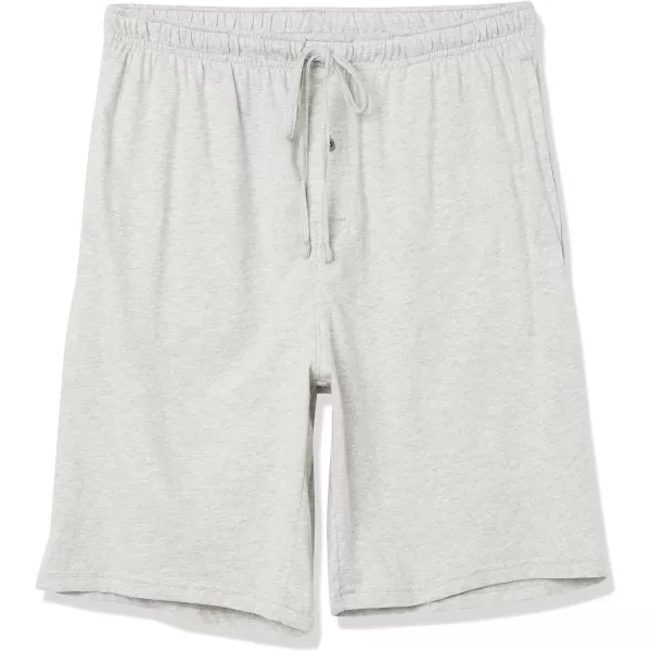 Amazon Essentials Mens 9 Knit Pajama Short Available in Big amp TallLight Grey Heather