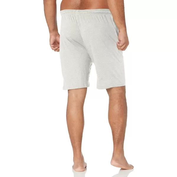 Amazon Essentials Mens 9 Knit Pajama Short Available in Big amp TallLight Grey Heather