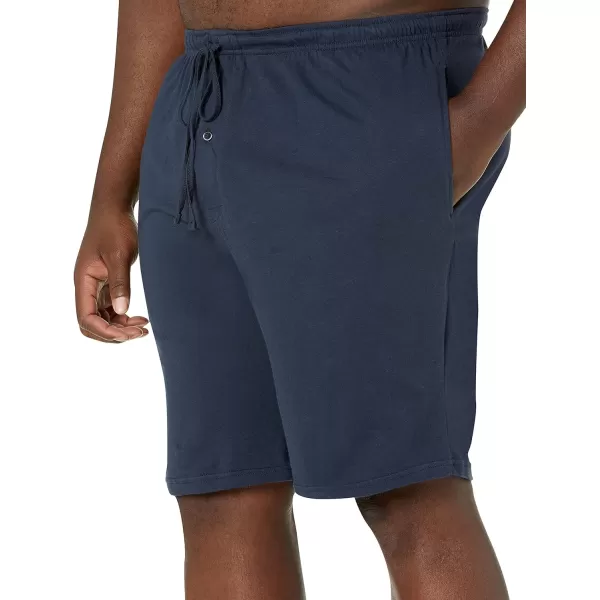 Amazon Essentials Mens 9 Knit Pajama Short Available in Big amp TallNavy