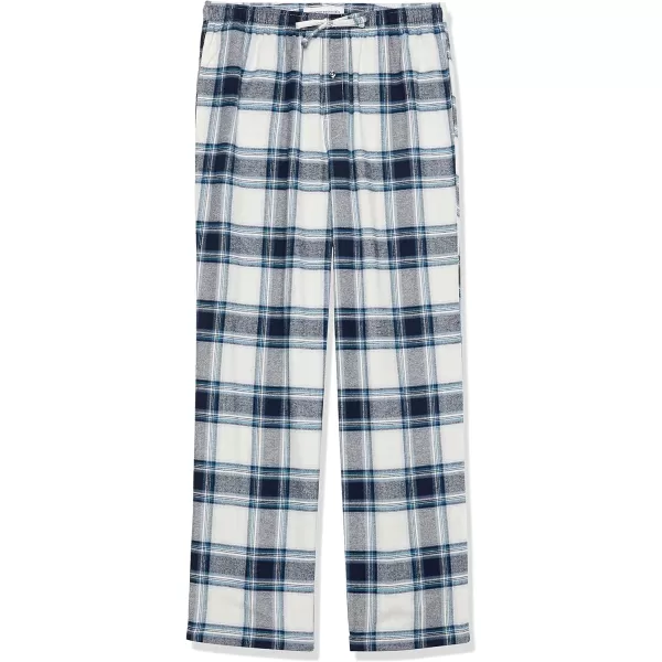 Amazon Essentials Mens Flannel Pajama Pant Available in Big amp TallGrey White Plaid