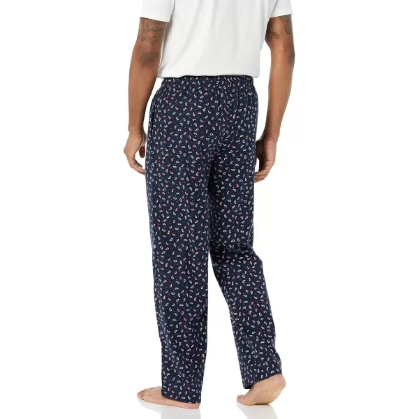 Amazon Essentials Mens Flannel Pajama Pant Available in Big amp TallNavy Paisley