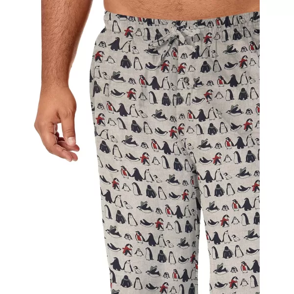 Amazon Essentials Mens Flannel Pajama Pant Available in Big amp TallPenguin