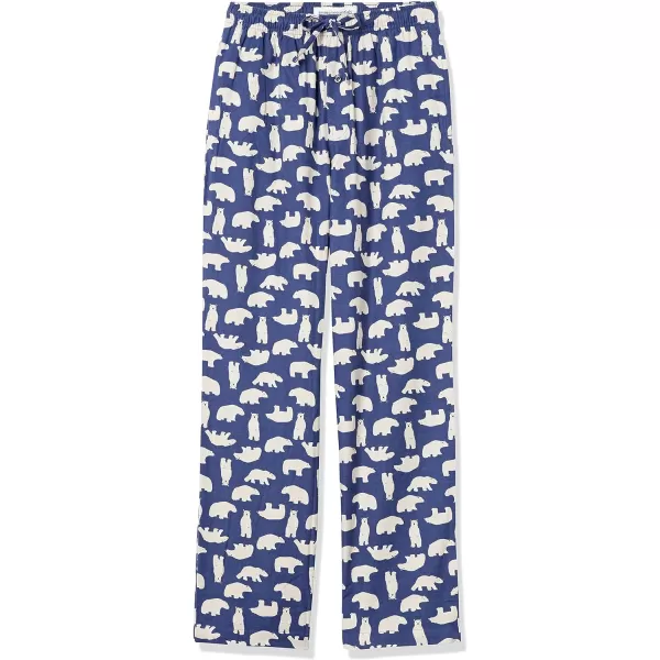 Amazon Essentials Mens Flannel Pajama Pant Available in Big amp TallPolar Bear