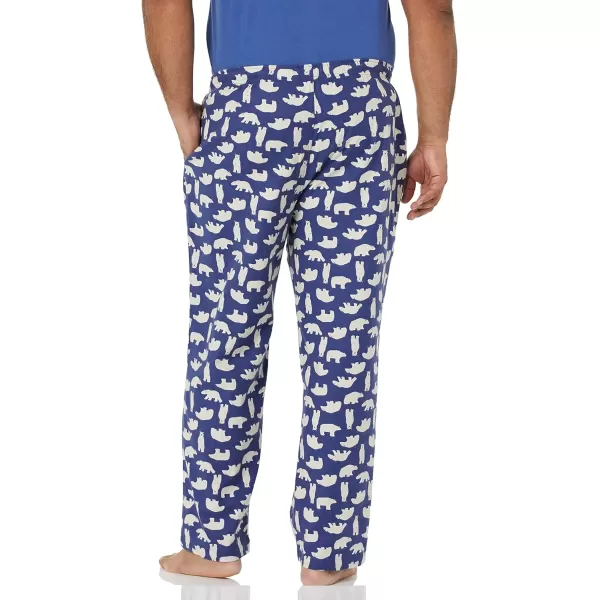 Amazon Essentials Mens Flannel Pajama Pant Available in Big amp TallPolar Bear