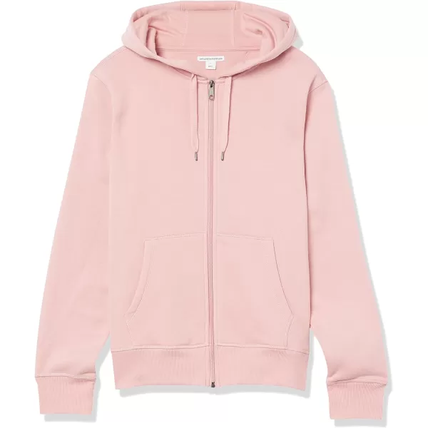 Amazon Essentials Mens FullZip Hooded Fleece Sweatshirt Available in Big amp TallPink