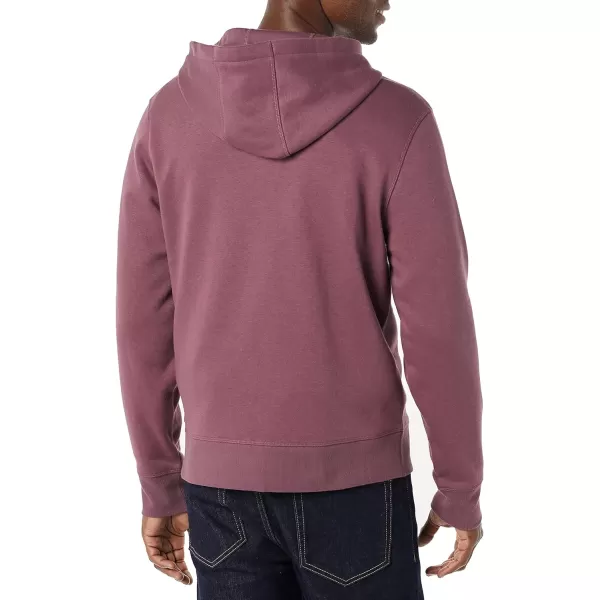 Amazon Essentials Mens FullZip Hooded Fleece Sweatshirt Available in Big amp TallPurple