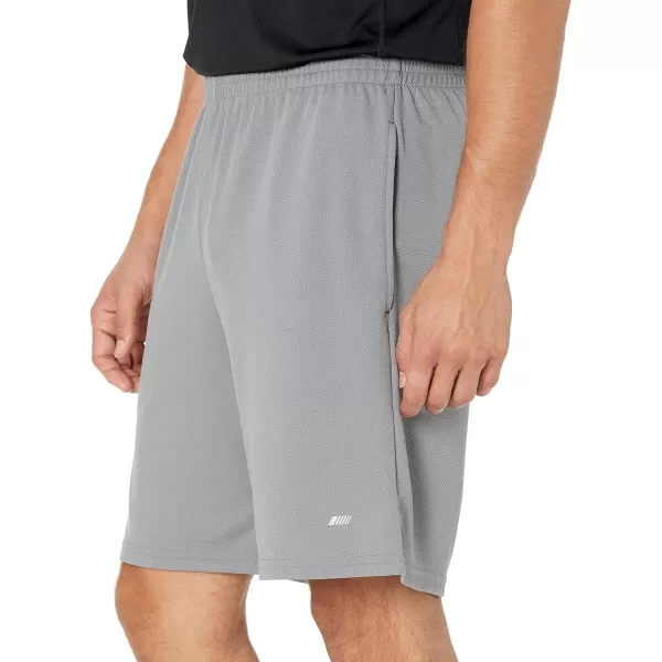 Amazon Essentials Mens Performance Tech LooseFit Shorts Available in Big amp Tall MultipacksBlackGrey