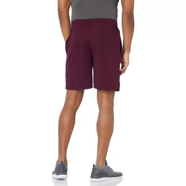 Amazon Essentials Mens Performance Tech LooseFit Shorts Available in Big amp Tall MultipacksBurgundyNavy