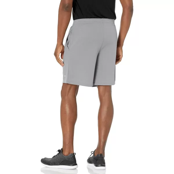 Amazon Essentials Mens Performance Tech LooseFit Shorts Available in Big amp Tall MultipacksGreyNavy