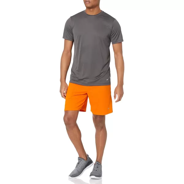 Amazon Essentials Mens Performance Tech LooseFit Shorts Available in Big amp Tall MultipacksOrangeNavy