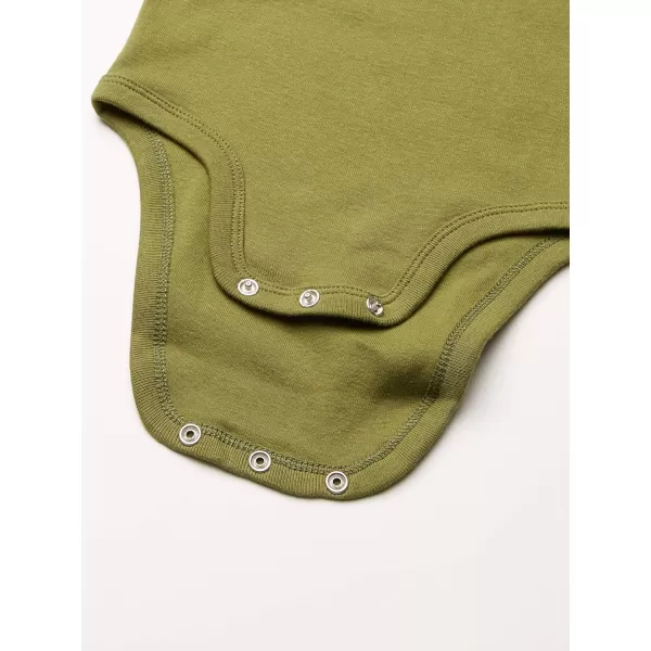 Amazon Essentials Unisex Babies ShortSleeve Bodysuits Multipacks7 Cars