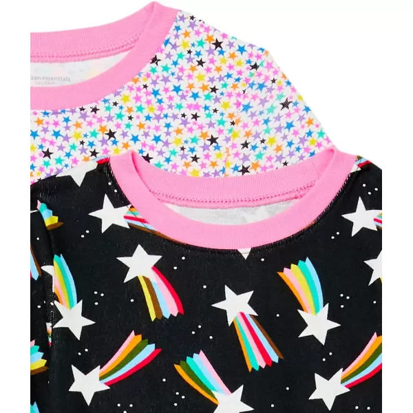 Amazon Essentials Unisex Babies Toddlers and Kids SnugFit Cotton Pajama Sleepwear Sets1 Shooting Star