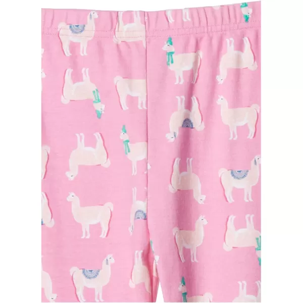 Amazon Essentials Unisex Babies Toddlers and Kids SnugFit Cotton Pajama Sleepwear Sets2 Llama Print