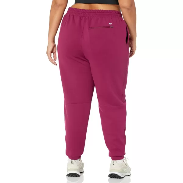 Amazon Essentials Womens Active Sweat Relaxed Fit Jogger Available in Plus SizePlum