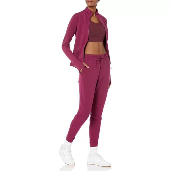 Amazon Essentials Womens Active Sweat Relaxed Fit Jogger Available in Plus SizePlum